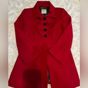 Old Navy Red Trench Coat